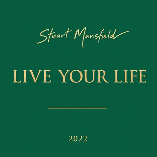 Live Your Life by Stuart Mansfield – preview cover artwork